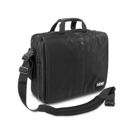 UDG Ultimate CourierBag DeLuxe 17 Negra, Naranja forro interior"
