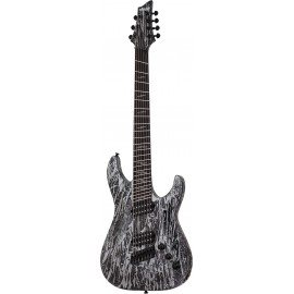 SCHECTER C-7 MS SILVER M. SVM